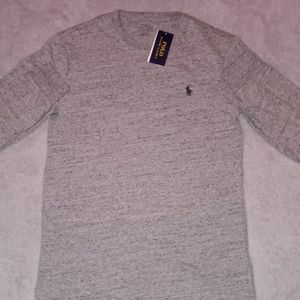 Men's long sleeve polo shirt